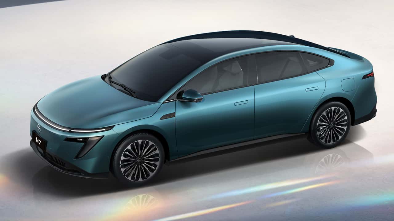 The Nissan N7 Is a Big Electric Sedan You Can't Buy