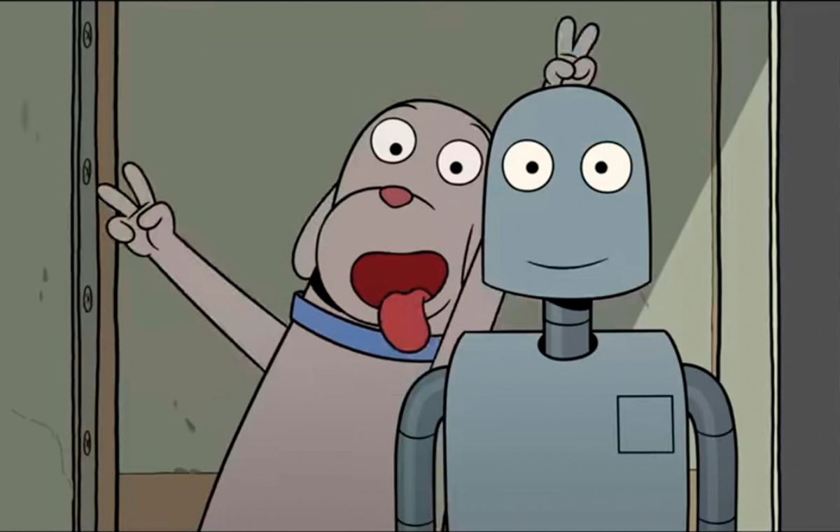 انیمیشن شبیه ربات وحشی؛ رویاهای ربات (Robot Dreams)