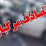 تصادف مرگبار پژو ۲۰۶ با عابر پیاده در این بزرگراه تهران